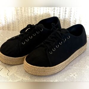 Torrid Black Espadrille Sneakers